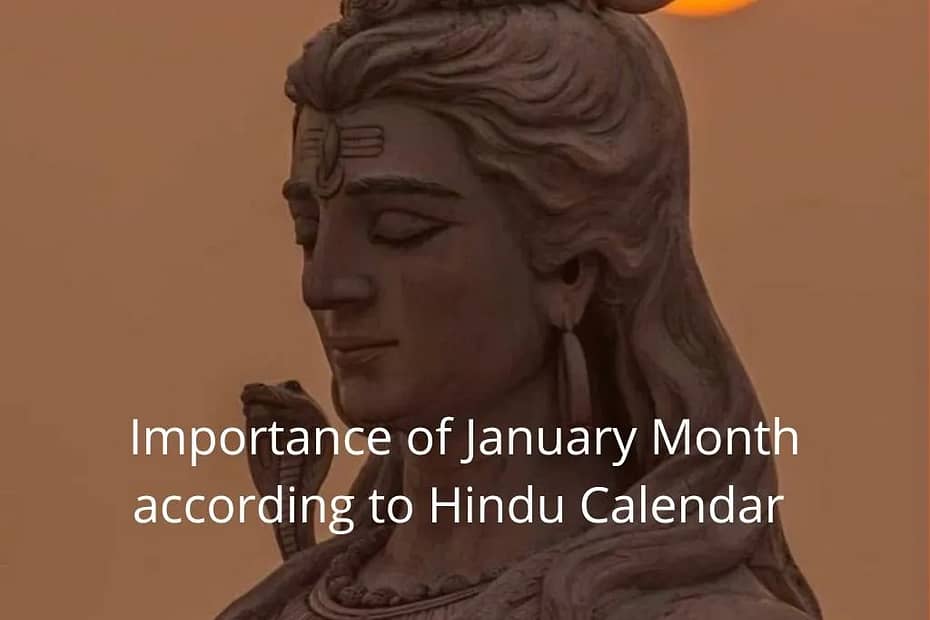 Magh Month importance of January Month according to Hindu Calendar